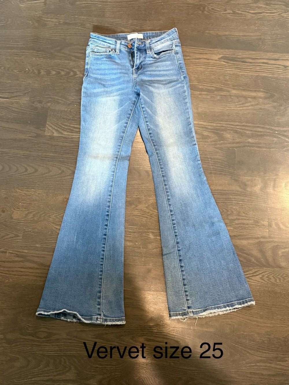 VERVET BY FLYING MONKEY Light Blue Flare Jeans